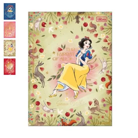 Caderno Branca De Neve - Caderno Branca de Neve Brochura - Tilibra | Organize com estilo!