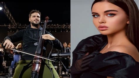 Stjepan Hauser Cello Star Lovely Model Maria Vessa Ready For The New