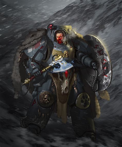 Space Wolves By Ilya Gromov Warhammer 40k Space Wolves Space Wolves