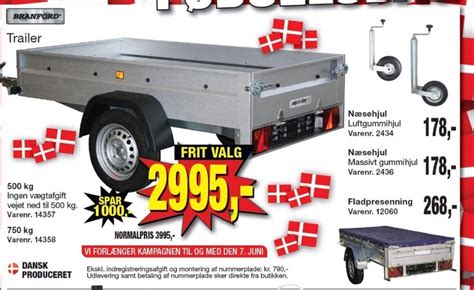 Branford Trailer Tilbud Hos Harald Nyborg