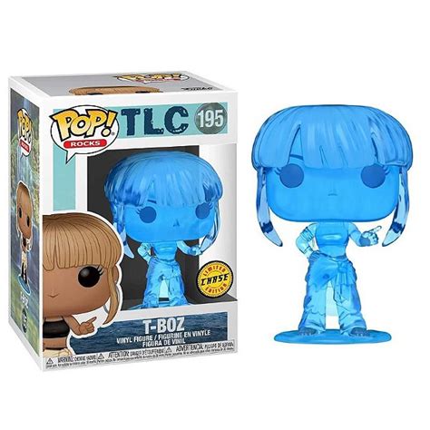 Funko Pop Rocks Tlc T Boz 195 Chase Original Boneco Colecionavel