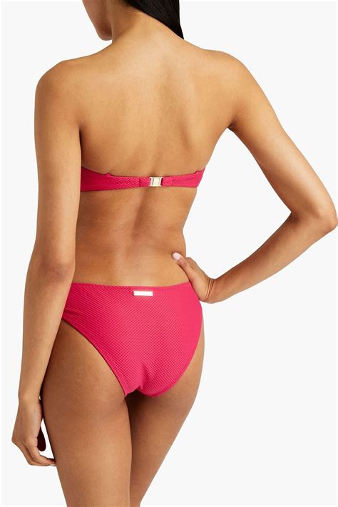 Heidi Klein Stretch Piqu Low Rise Bikini Briefs The Outnet