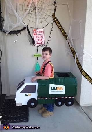 Garbage Truck DIY Halloween Costume