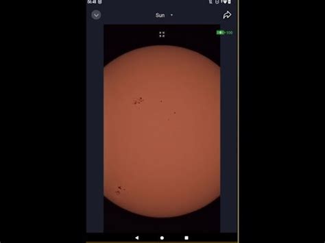 Sunspots Seestar S And Dwarf Ii Pompey Observatory June