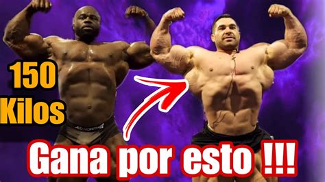 Locura Muscular Samson Dauda Vs Derek Lunsford Cara A Cara Youtube