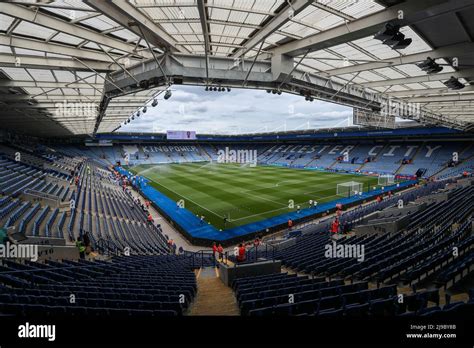 General view inside The King Power Stadium ahead of today's game Stock ...