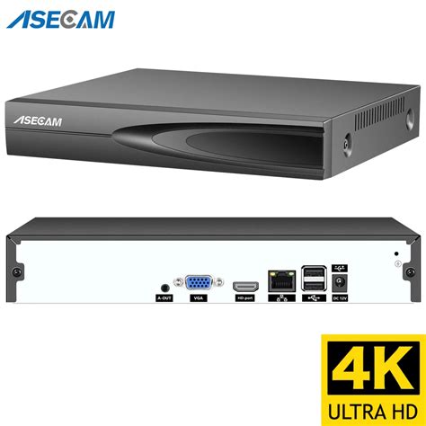 16ch 32ch 4k nvr gravador de vídeo camera de segurança ai rosto