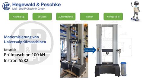 Modernisierung Von Zwick Pr Fmaschinen