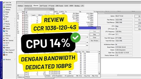 Review CCR 1036 12G 4S Dengan Bandwidth Dedicated 1 Gbps YouTube