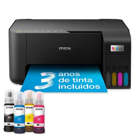 Impressora tanque de tinta Wi Fi multifunções EcoTank ET 2860 A4