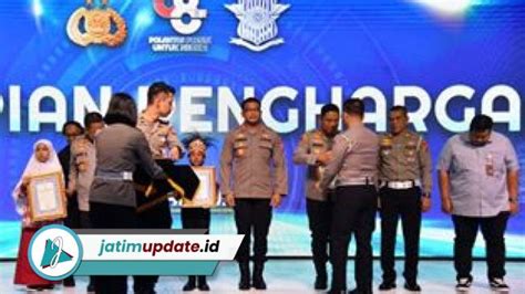 Polres Blitar Kota Raih Juara 1 Kawasan Tertib Lalu Lintas Tingkat