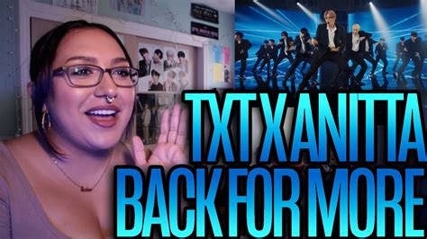 Txt Anitta Back For More Mv Reaction Youtube