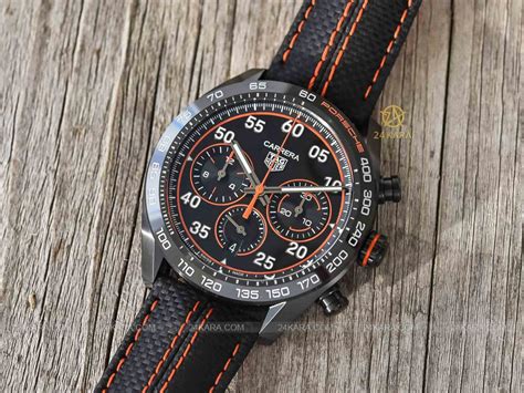 Gi I Thi U Ng H Tag Heuer Carrera Chronograph X Porsche Orange