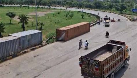 Ji Pti Protest Pindi Islamabad Route Partially Blocked Metro Service