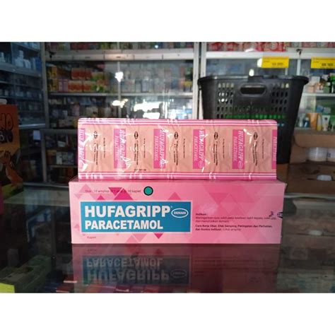 Jual HUFAGESIC TABLET STRIP HUFAGRIPP DEMAM TABLET Shopee Indonesia