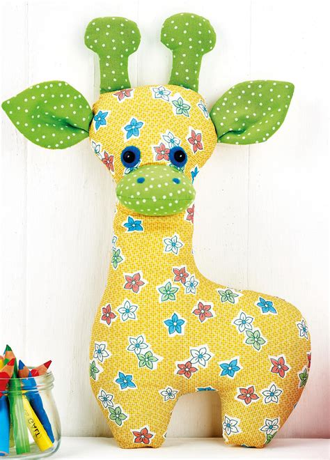 Easy Giraffe Toy Sewing Pattern Sew Hq