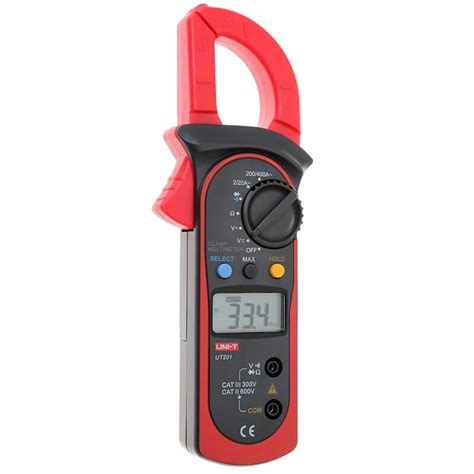 Uni T Ut201 202 Digital Clamp Meter Dc Ac Voltage Ac Current Meter Auto