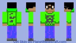 boy also with glasses Minecraft Skin