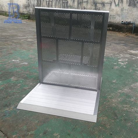 Temporary Metal Crowd Control Aluminumbarrier For Trade Show Event