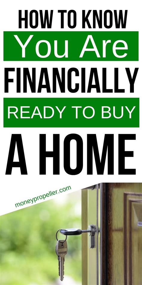 How To Know When Youre Financially Ready To Buy A Home Artofit