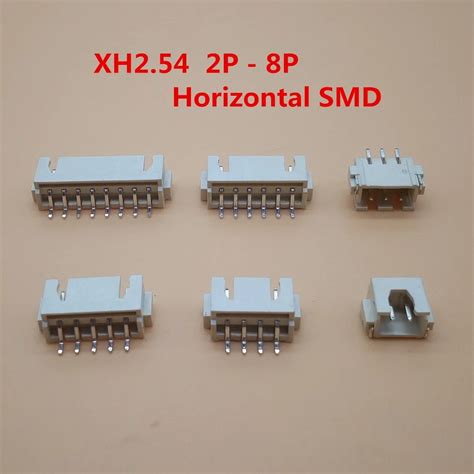 Pc Xh Mm Spacing Connector Horizontal Smd Socket P P P P P