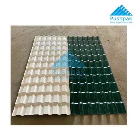 Color Coated Red Galvanised Cold Rolled UPVC Roofing Sheet Thickness