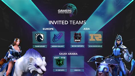 Nigma Galaxy Team Liquid Gamers Without Borders