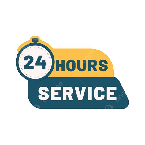 hours service logo vector  hours open  hours   png