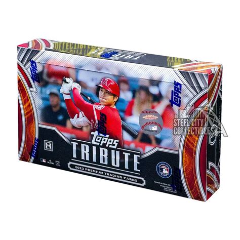 2023 Topps Tribute Baseball Hobby Box Steel City Collectibles