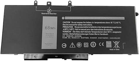 Wefly GJKNX Laptop Battery Compatible For Dell GJKNX Battery Compatible