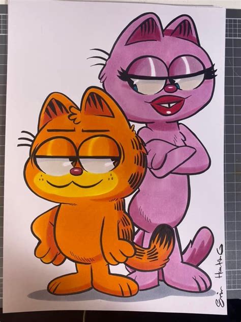 Arlene and Garfield — Erin Hunting