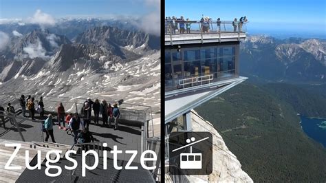 Zugspitze Mountain 2962m Germany Austria By Cable Car From Ehrwald