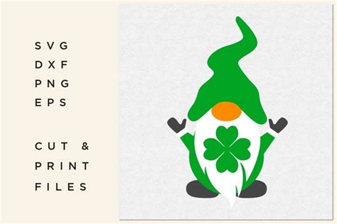 Irish Gnomes Svg St Patrick S Day Svg Gnome Svg