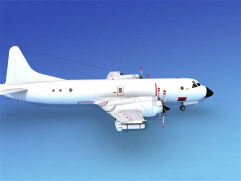 3d orion lockheed p-3 model