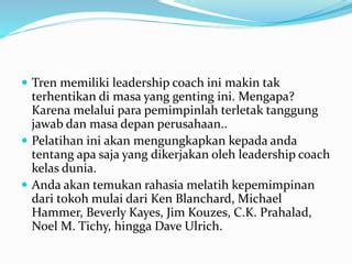 Pelatihan Leadership Coaching PPT