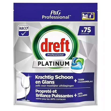 Dreft Professional Platinum All In One Kapsu Ki Do Zmywarki Szt