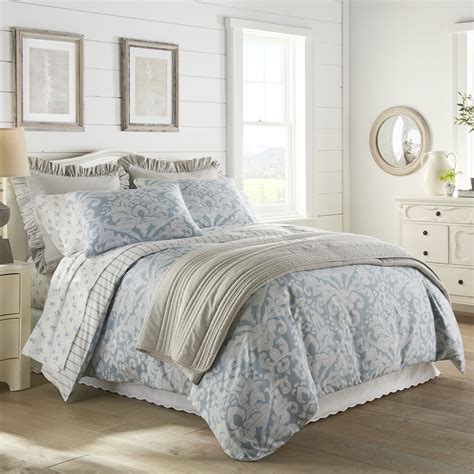 Stone Cottage Blue Comforters Fullqueen