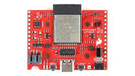 DataLogger IoT 9DoF By Sparkfun Plug Play Data Logging Elektor