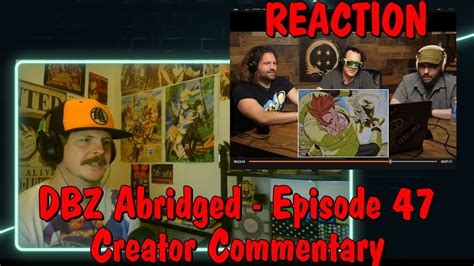 Dragonball Z Abridged Creator Commentary Episode Reaction Youtube