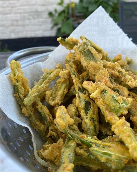 Okra Fries From Food With Fatty ResepMamiku