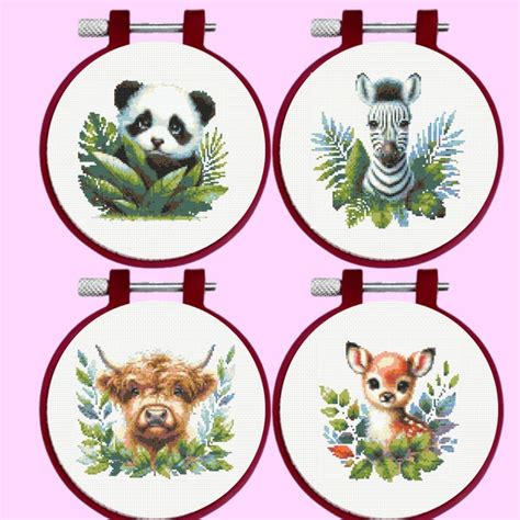 Animals Cross Stitch - Etsy