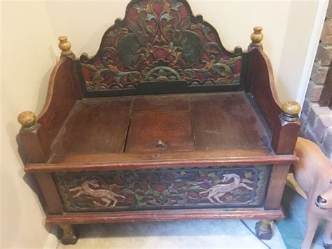 Indian Thai Meditation Chair Antiques Board