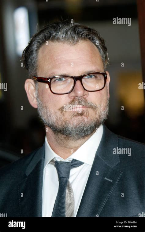 Actor Yorick Van Wageningen poses at the premiere of Blackhat in Los ...