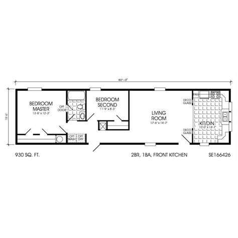 Small Mobile Homes Floor Plans Mobile Homes Ideas In 2020 Mobile Home Floor Plans Tiny