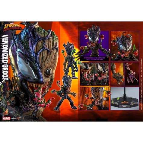 Hot Toys LMS014 The Spider Man Maximum Venom Venomized Groot Life Size KU Shopee Thailand