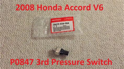 Pressure Switch Honda Accord