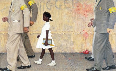 Norman Rockwells Stand On Civil Rights Norman Rockwell Museum The