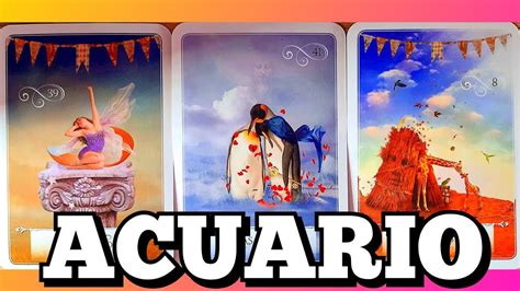 Acuario ♒ Un Gran Amor Que Lo Cambia Todo ☀️ Con El Corazon En La Mano 😍 🌈 Tarot Amor Youtube