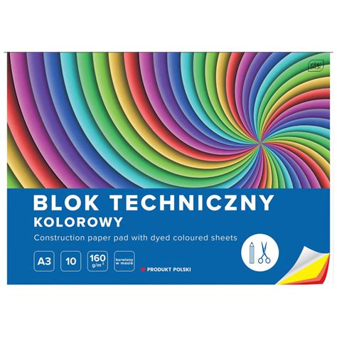 Blok Techniczny A Bia Y G Kartek Interdruk