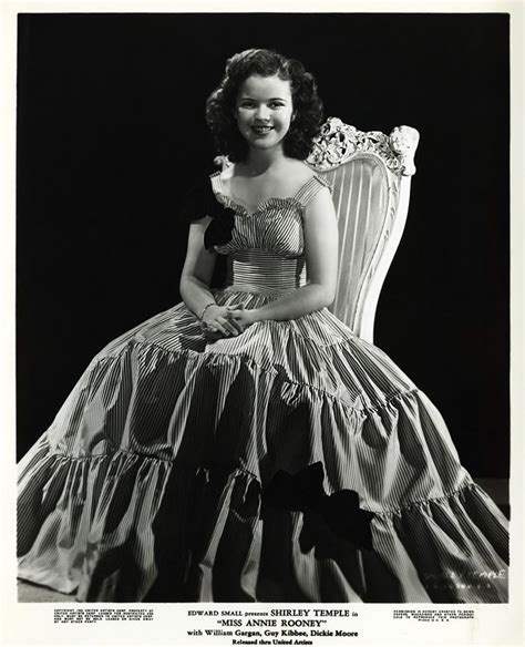 Shirley Temple Publicity Still For The Movie Miss Annie Rooney